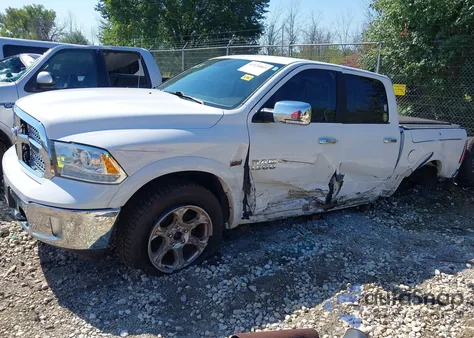 2018 Ram 1500 Laramie 4X4 5'7 Box from USA, damaged, VIN 1C6RR7NT3JS146608